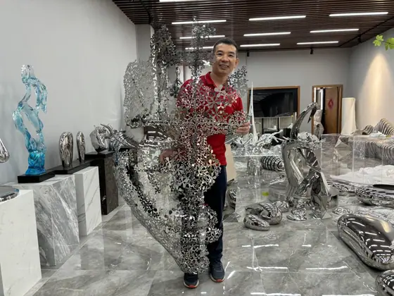 Abstract Sculpture Artwork