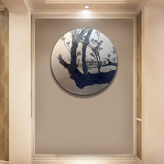 Metal wall art wall