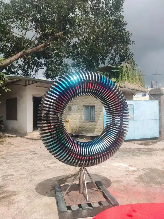 Metal Art Installation