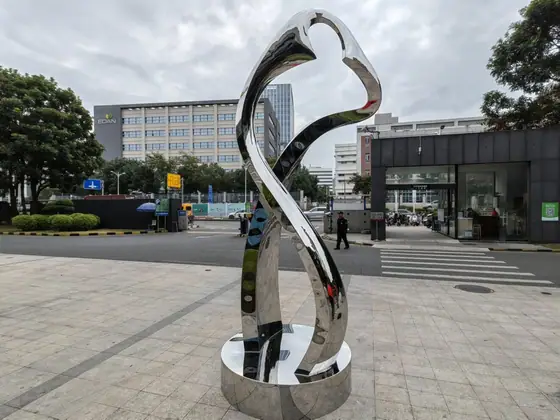 Stainless Steel Abstract Sculpture