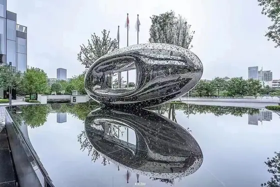 Stainless steel sculpture