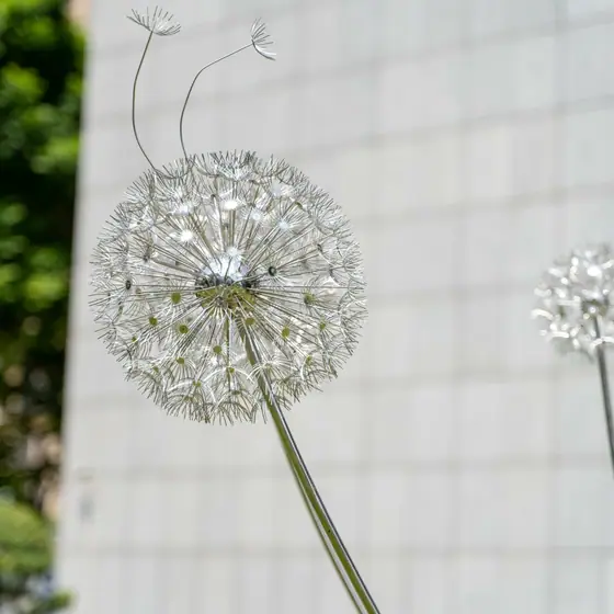 Dandelion Sculpture