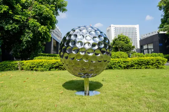 Golf ball sculpture
