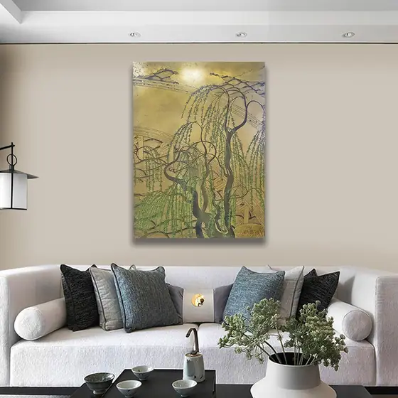 Metal wall decoration