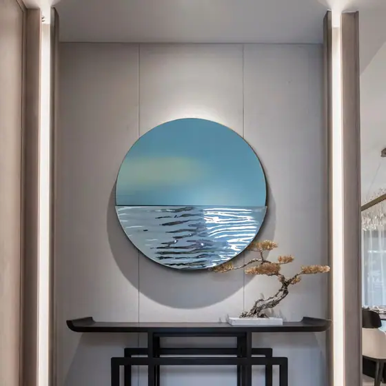 Stainless steel wall art customization