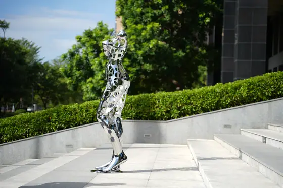 Maoping Sculpture: The beauty of stainless steel, the source of creativity