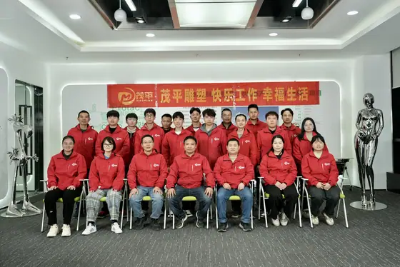 Maoping Sculpture Co., Ltd. held a lively year-end dinner and tea party on January 28, 2024.