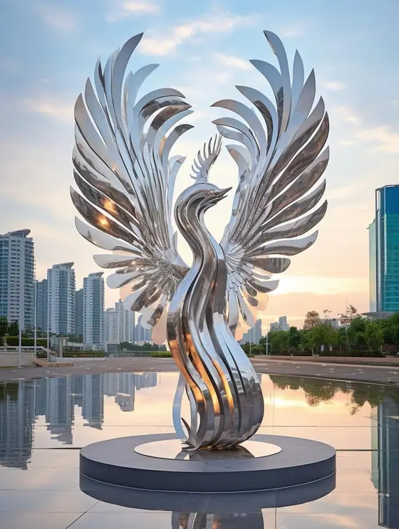 Phoenix Sculpture