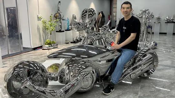 Exploring the Beauty of Abstract Stainless Steel Sculptures