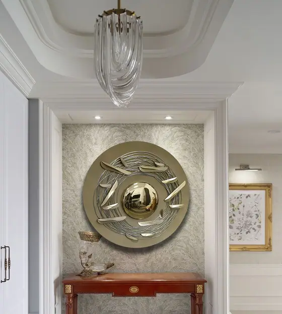 Metal Sculpture Wall Decor