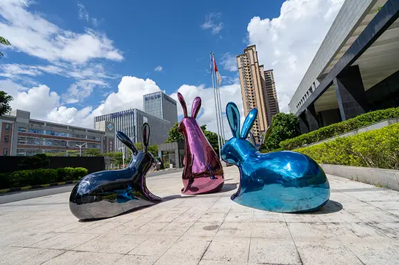 Stainless Steel Color Rabbit