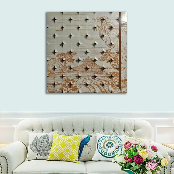Metal wall decorations
