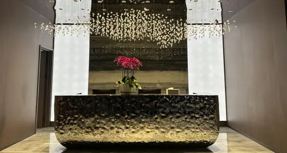 Stainless Steel Front Desk