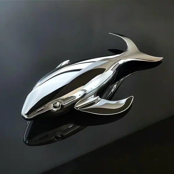 Metal Shark Sculpture