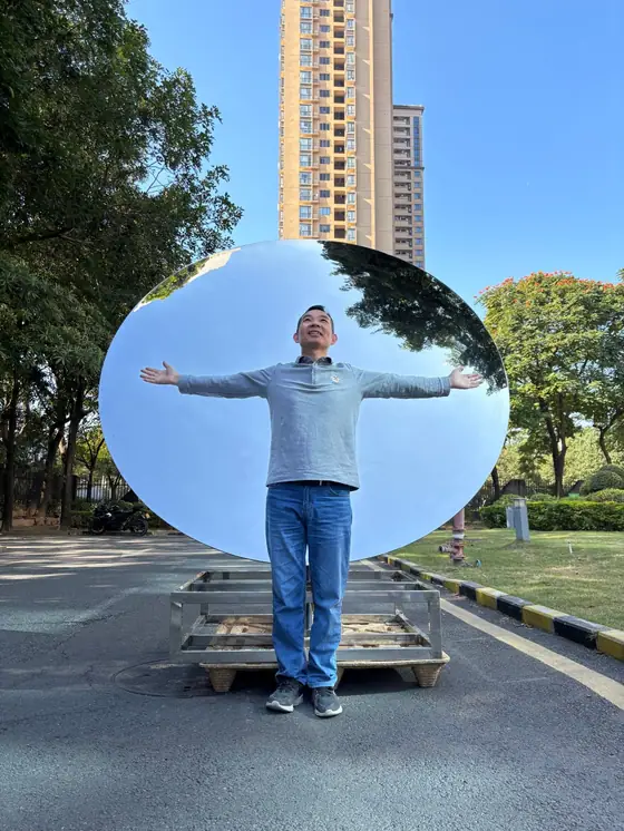 304 Stainless Steel Concave Mirror
