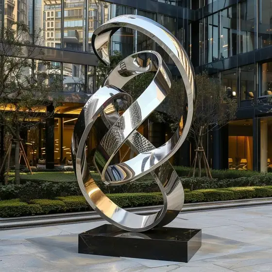 Ribbon Sculpture