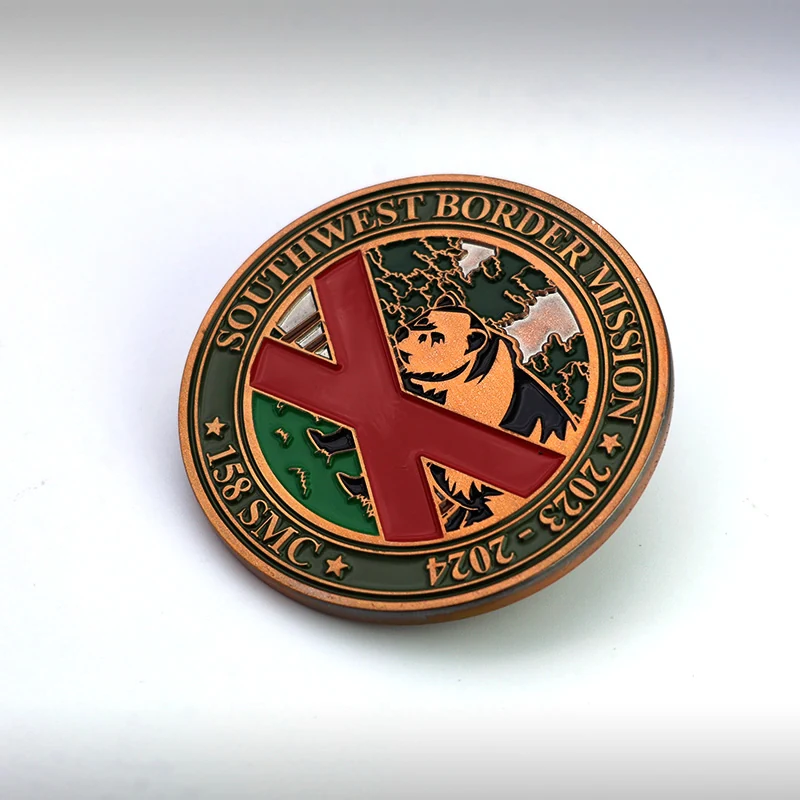 Custom Challenge Coins made by SD Lapel Pins