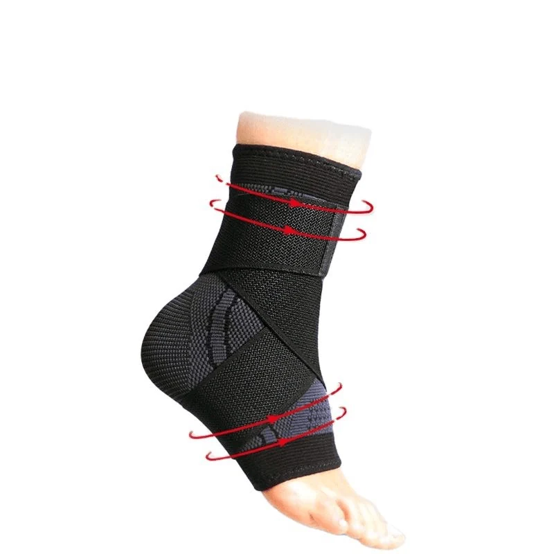 Low profile ankle support brace 1mm thick