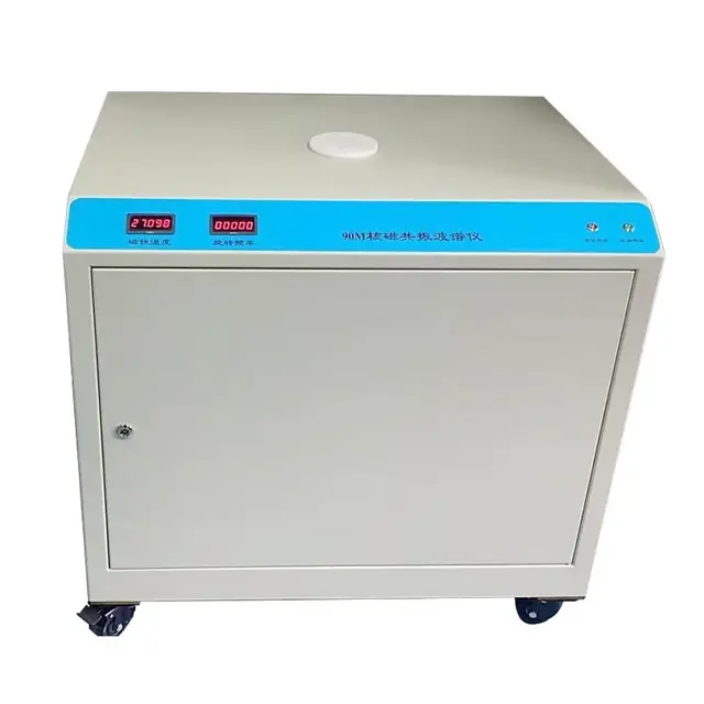 Pulse Fourier transform NMR spectrometer console