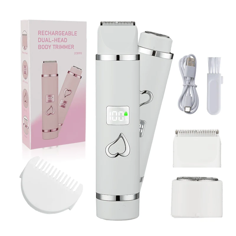 Home hair removal device with treatment window and control panel