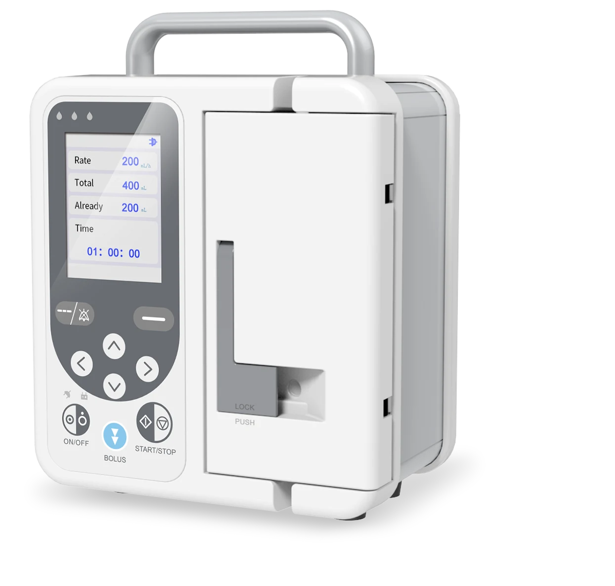 Infusion set tubing needle and connector