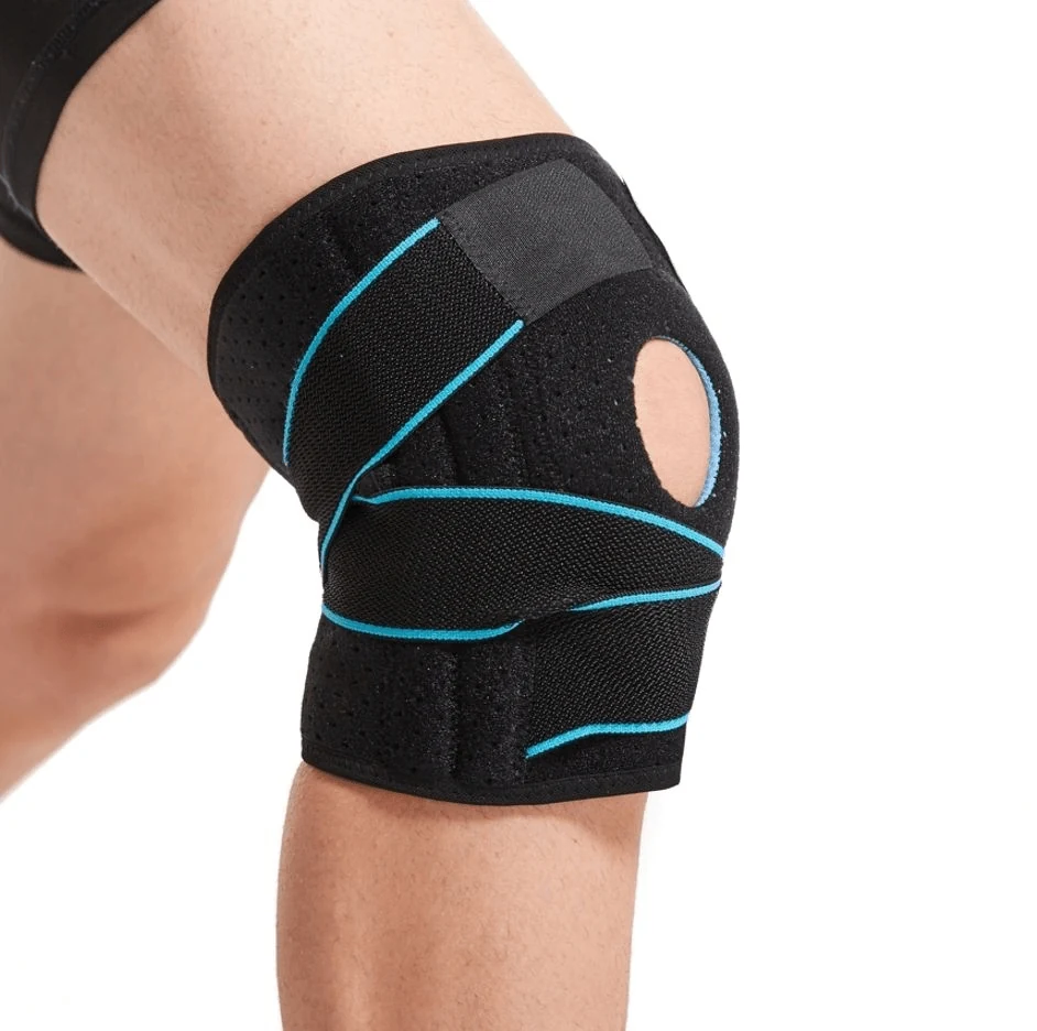 Knee brace fitted for sports injury prevention