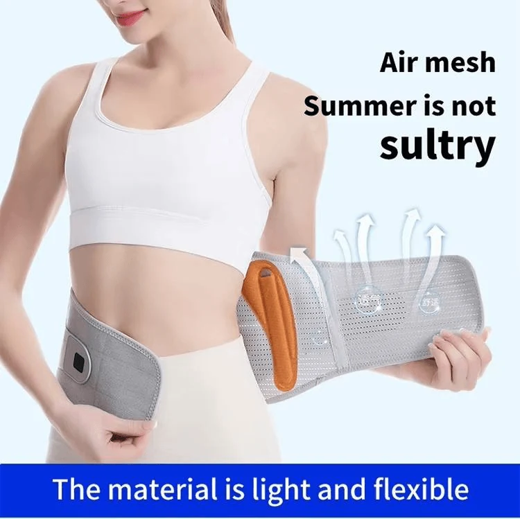 Lumbar support fitted around the waist