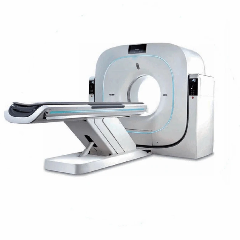 Multi slice spiral CT system gantry and patient table