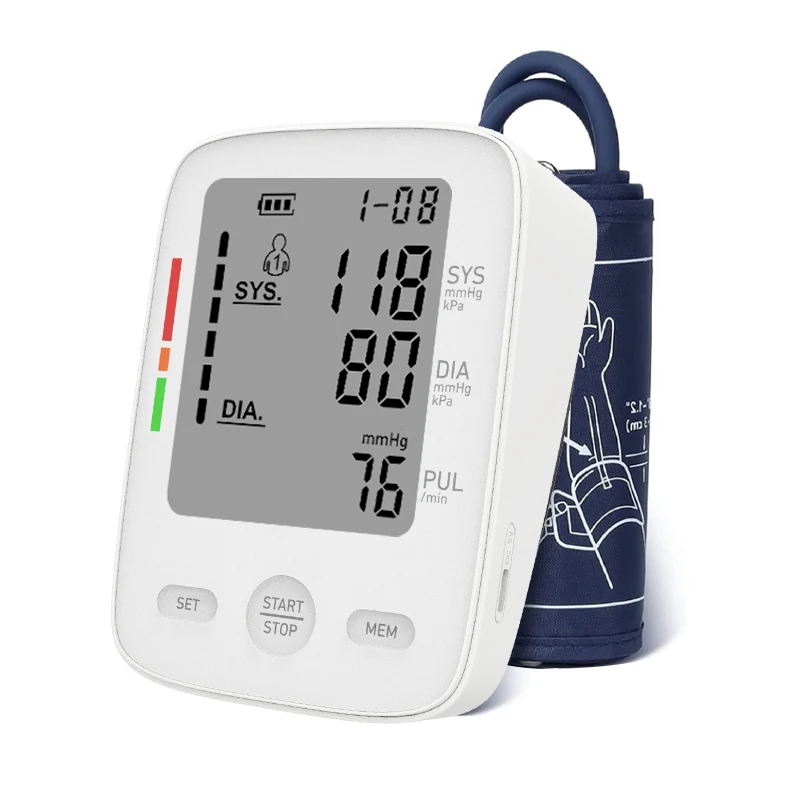 Upper Arm Electronic Blood Pressure Monitor