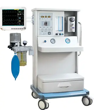 Anaesthesia machine gas flow meters and pressure gauges