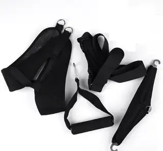 Cervical traction sling in skin-friendly fabric