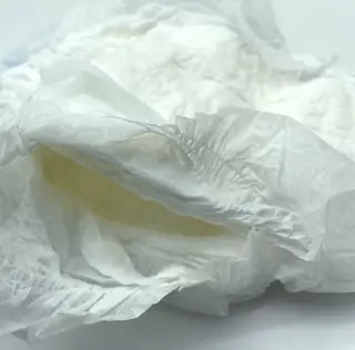 Retail pack of medical adult diapers for elderly care