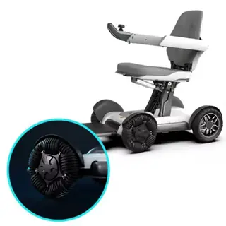 Electric wheelchair mid-wheel drive and control panel