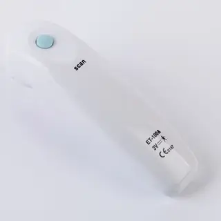 Infrared thermometer sensor window and body
