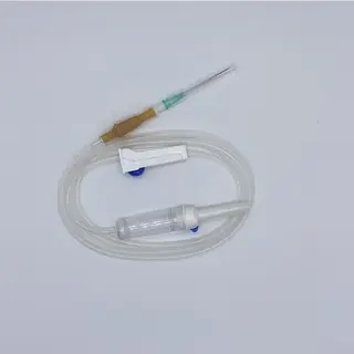 Infusion sets packed for hospital supply
