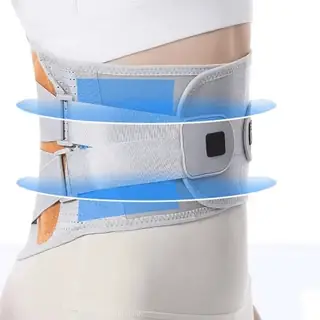 Medical waist support fastening straps