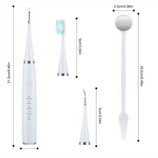 USB Electric Ionic Toothbrush With IPX5 Water Resistance
