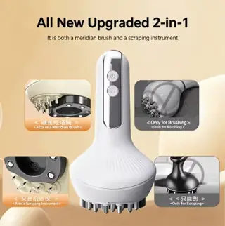 Vacuum cupping cups applied for back therapy