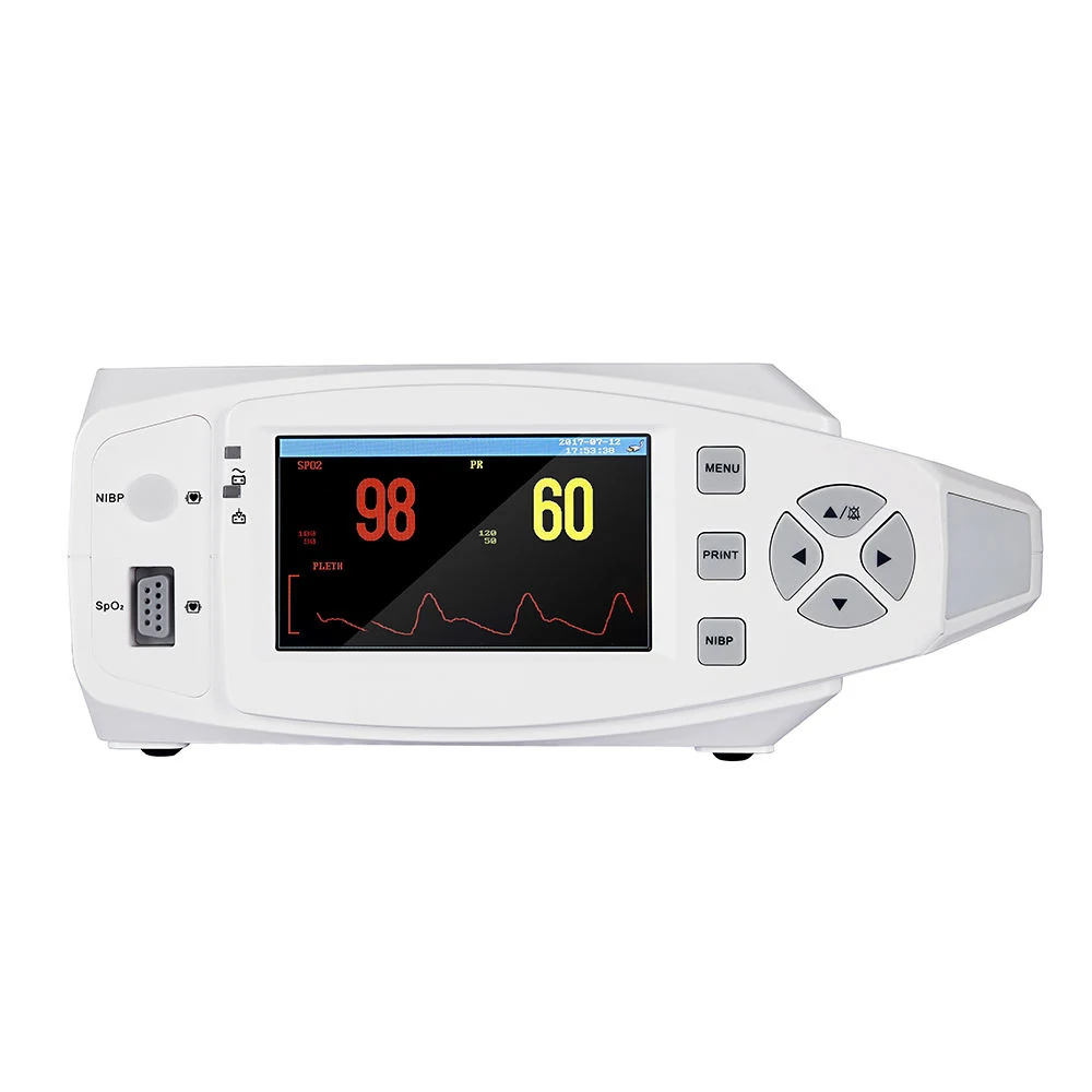 Vital sign monitor with 4 inch colour touch screen