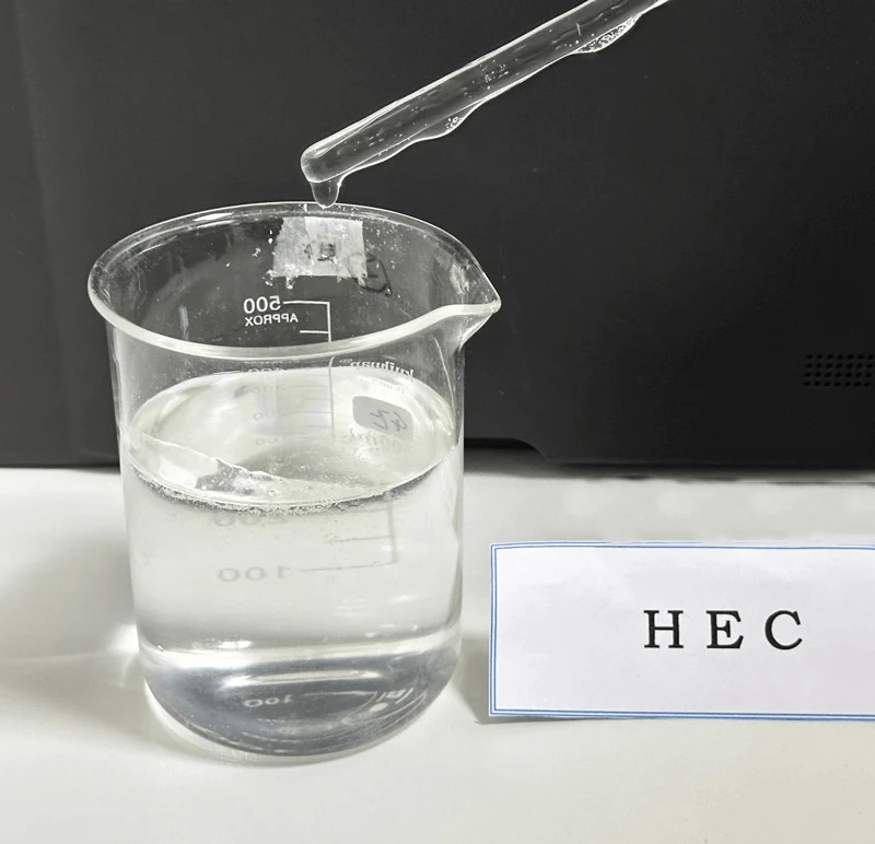 Cement Additive Hydroxyethyl Cellulose sample prepared for viscosity testing