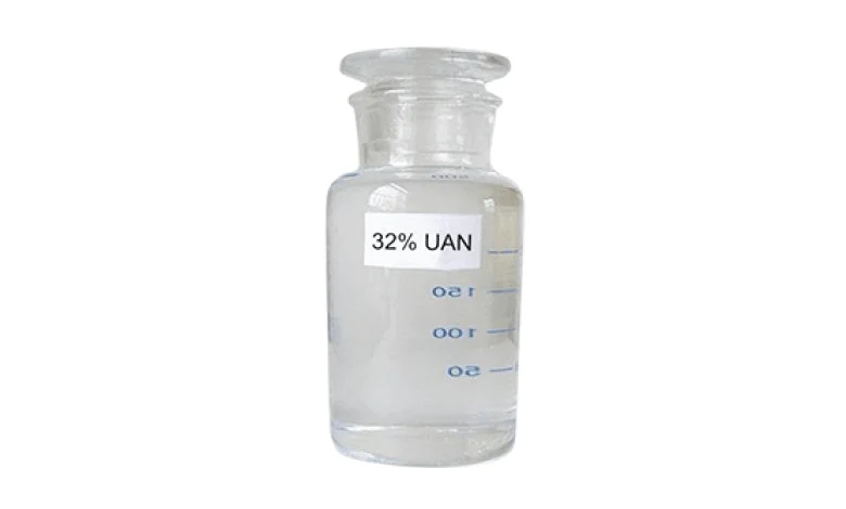 Uan sample prepared for viscosity testing