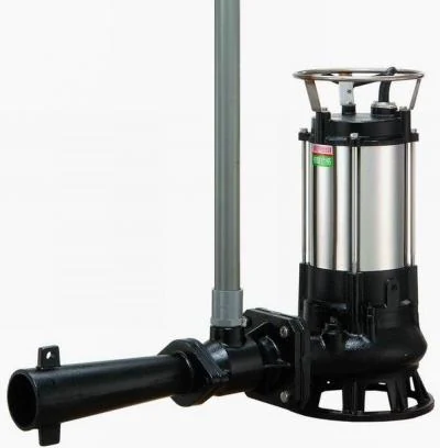 Jet aerator unit with stainless nozzle and submersible motor