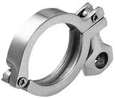 Stainless steel pipe clamp for tube support