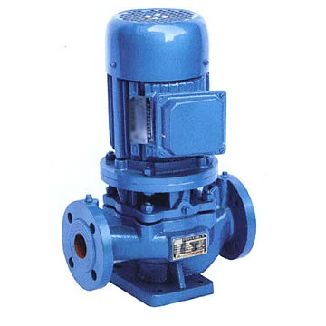 SKGS vertical high temperature centrifugal pump with inline flanged body
