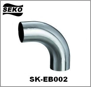 Sanitary elbow SK-EB002 with polished bore