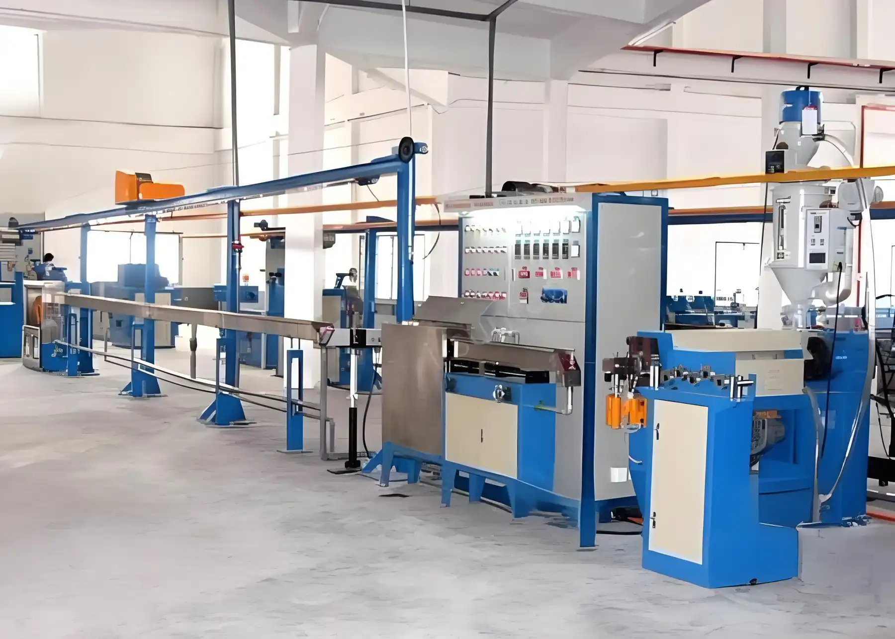 PLC Control Copper Wire Cable Making Machine
