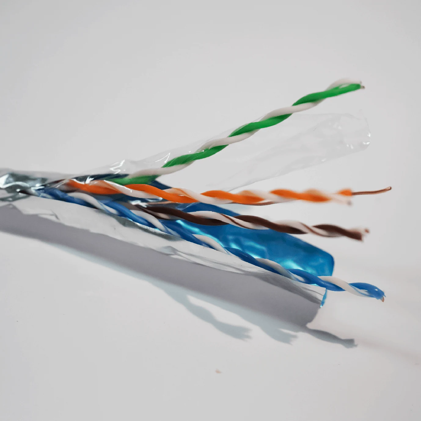 Semi-Finished FTP CAT5e LAN Cable