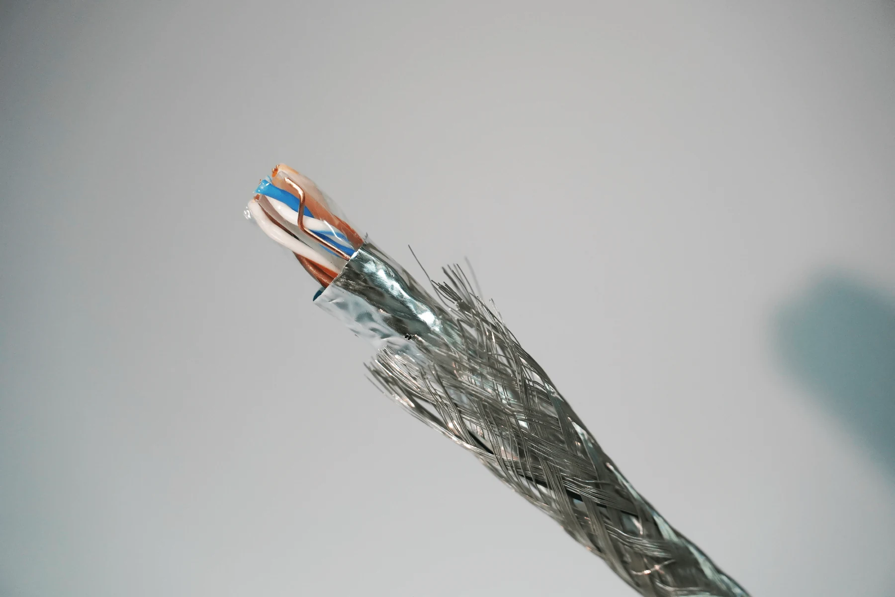 Semi-Finished S/FTP CAT6 LAN Cable — view 2