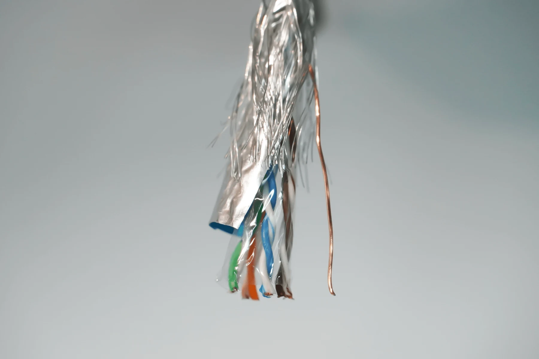 Semi-Finished S/FTP CAT5e LAN Cable — view 2