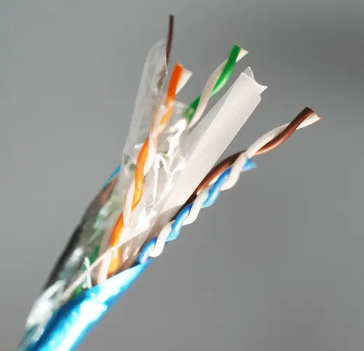 Semi-Finished FTP CAT6 LAN Cable